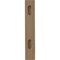 Ekena Millwork 1 3/4"W x 7 1/2"D x 10 1/2"H Medium Thorton Wood Bracket, Mahogany BKTW01X07X10THGM - alternate 3